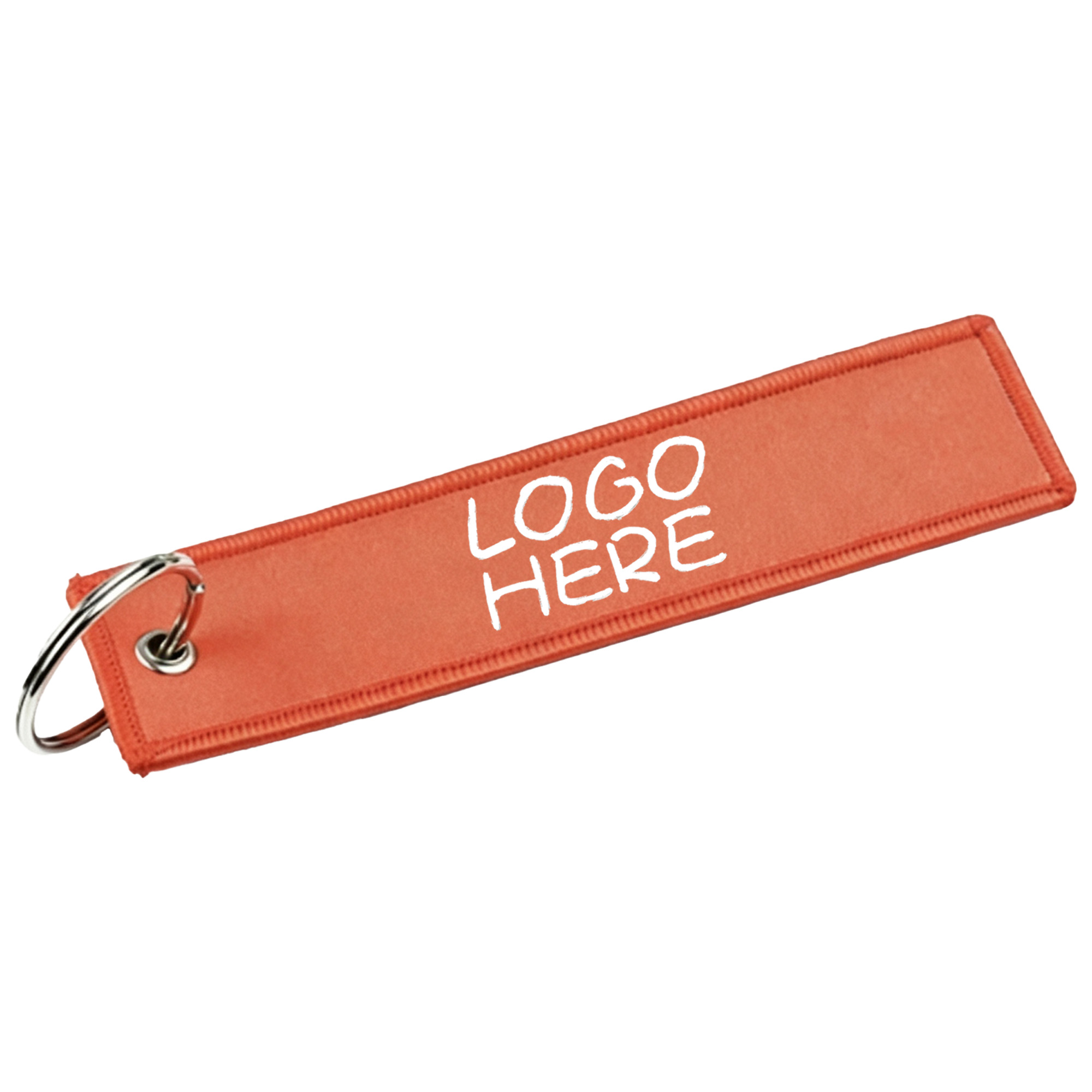Fabric Label Keychain