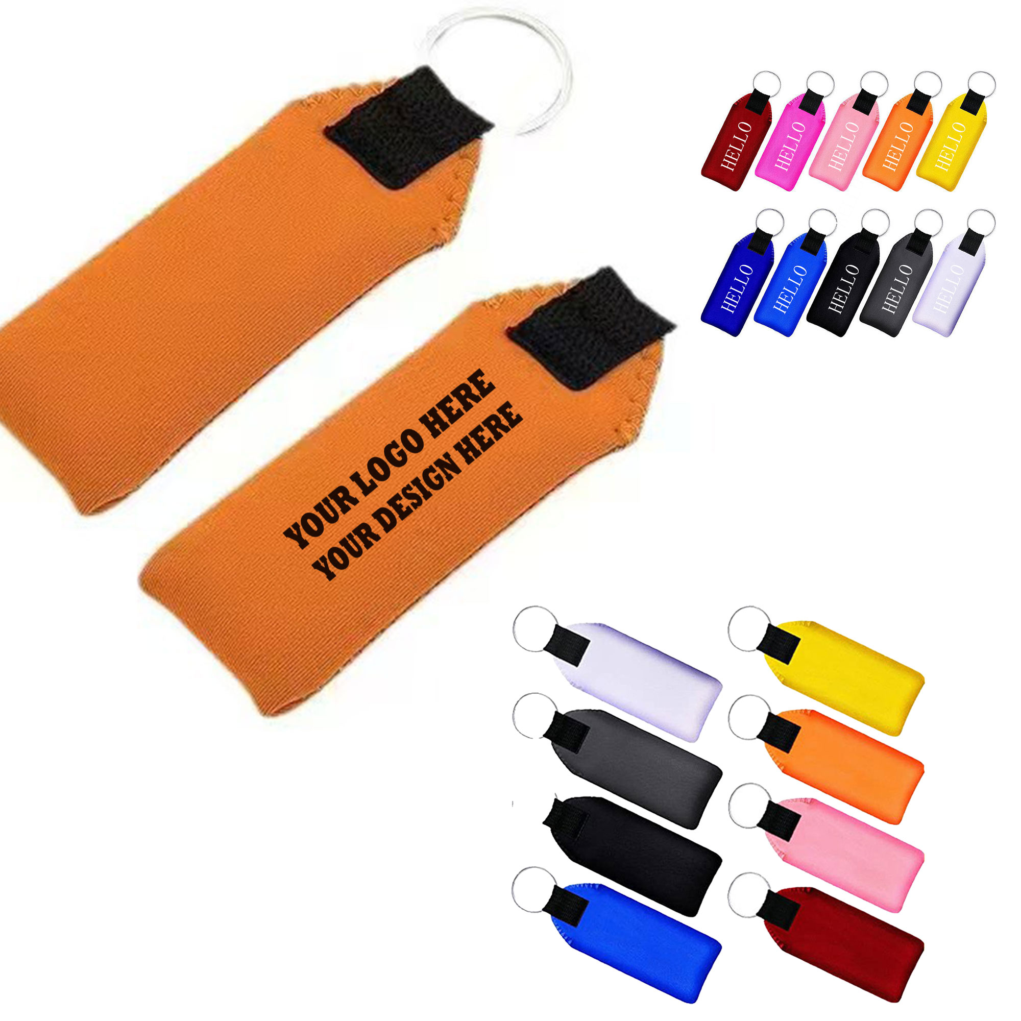 Water Sports Neoprene Keychain Float 4