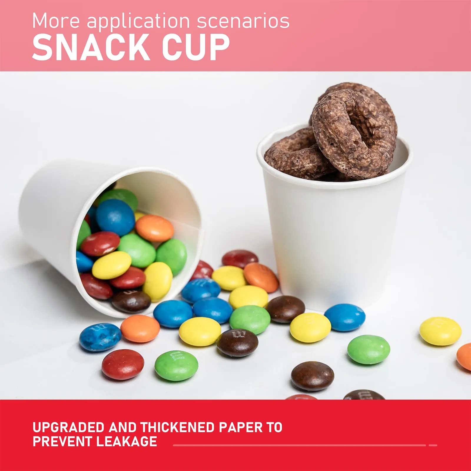 Leak Proof Disposable Paper Cup 3 oz 8 oz 12 oz 16 oz 22 oz 21