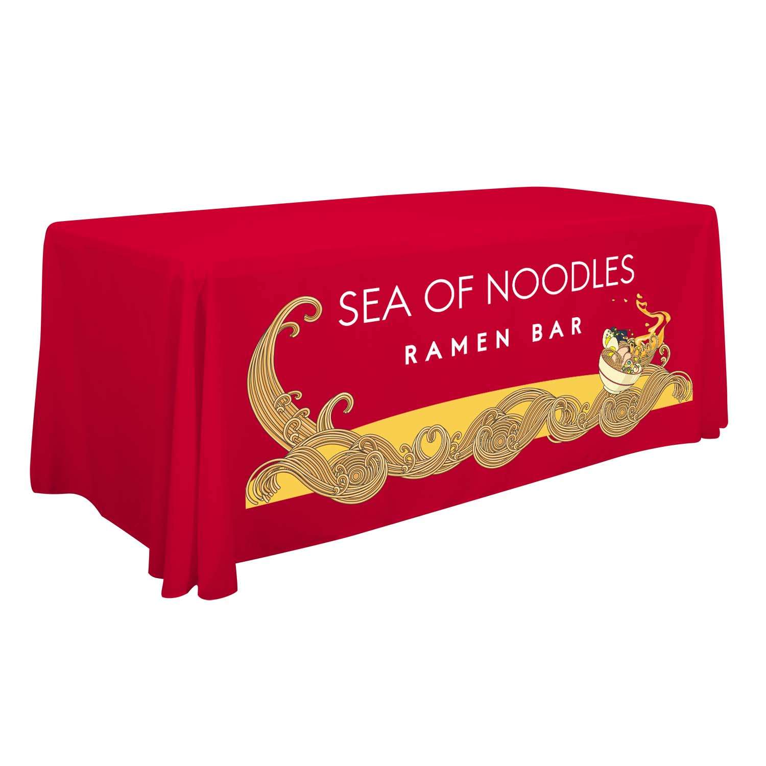 6' Standard Table Throw (Full-Color Front Only) 21