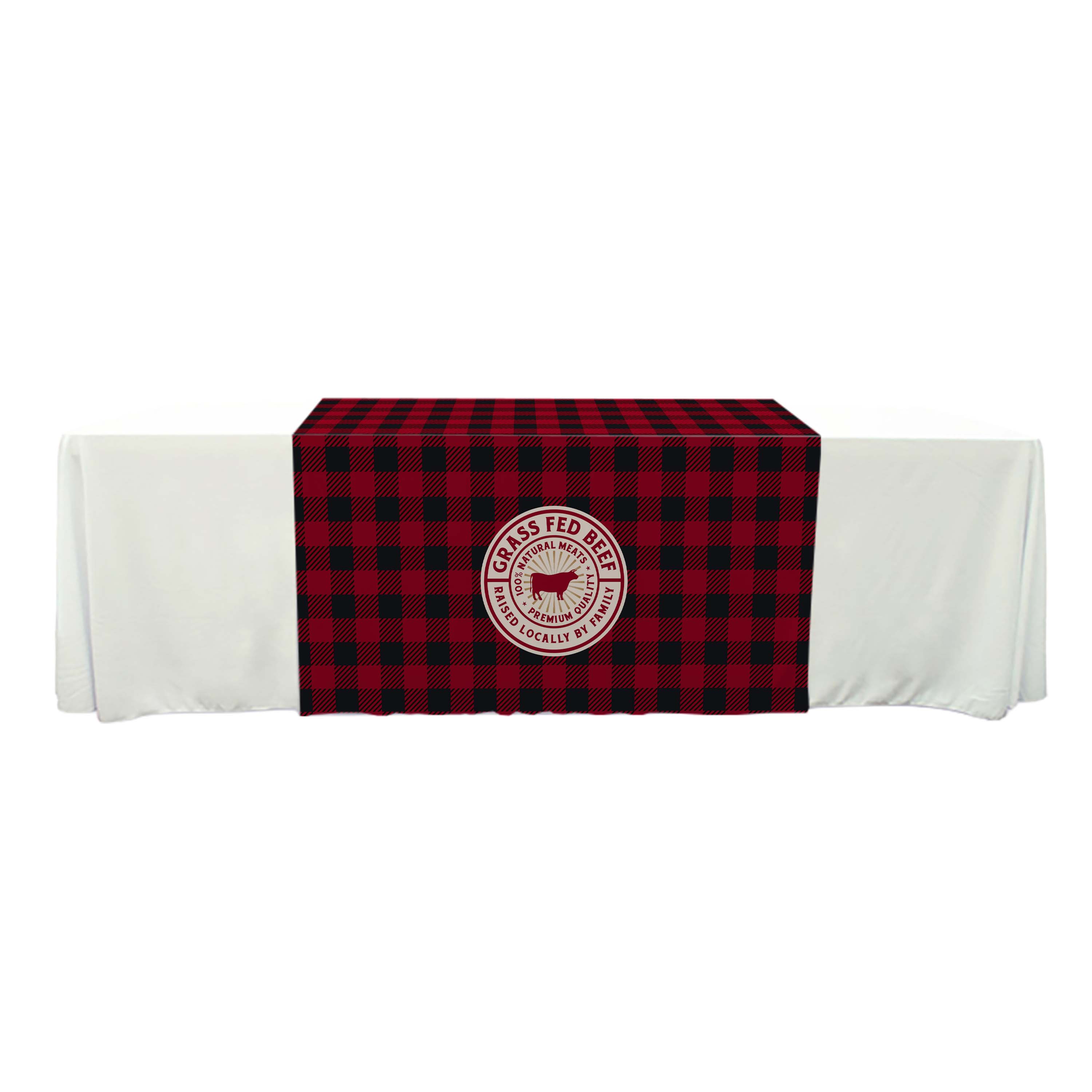 58" x 88" PolyPoplin Table Runner (Dye Sub Full Cloth) 3