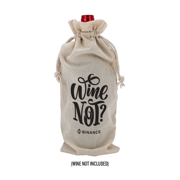 Linen Wine Gift Bag