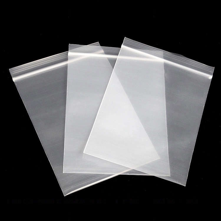 Mini Clear Reclosable Zipper Plastic Poly Bags Pack of 50