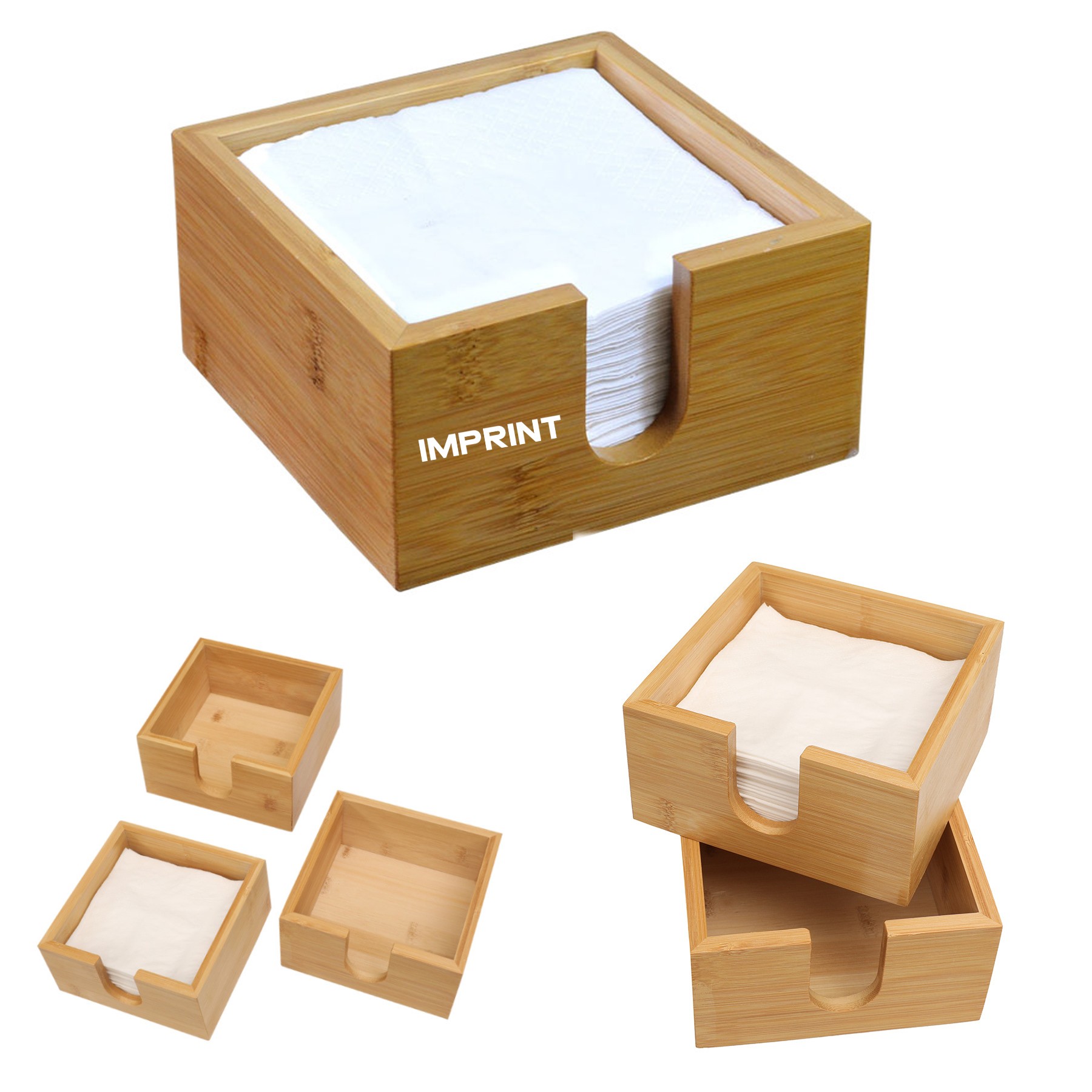 Bamboo Tissue Box