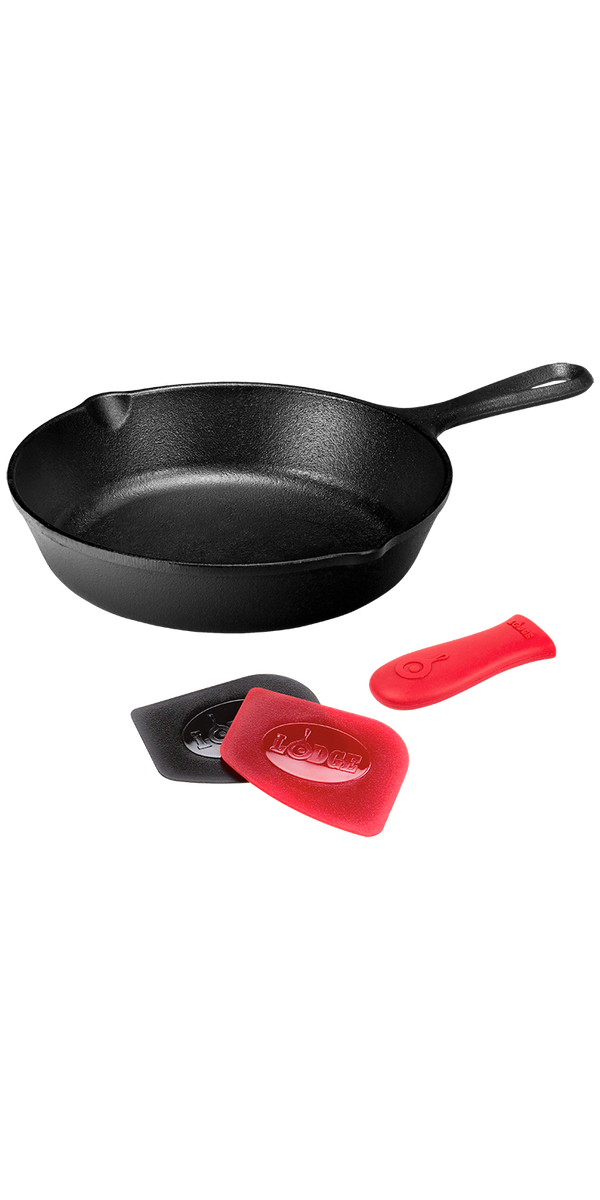 Lodge 8" Cast Iron Starter Gift Set - Thumbnail 2
