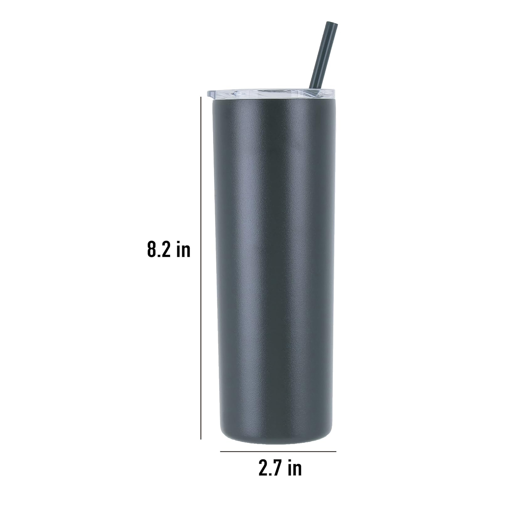 20 oz Stainless Steel Skinny Tumbler Personalized 7