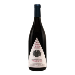 Etched Au Bon Climat Santa Barbara Pinot Noir Red Wine Bottle