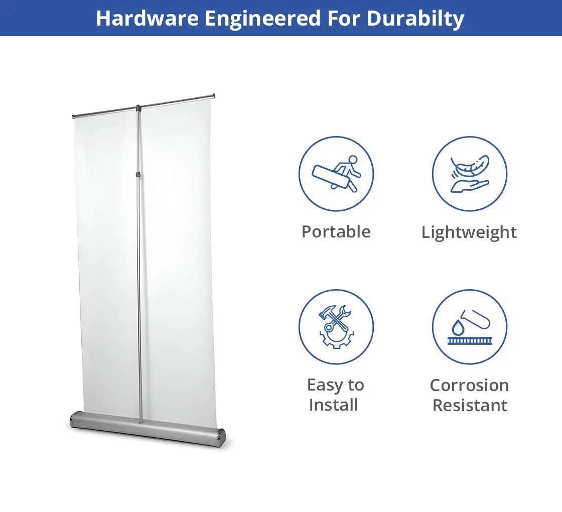 High Quality Retractable Banner Stands - Hardware only