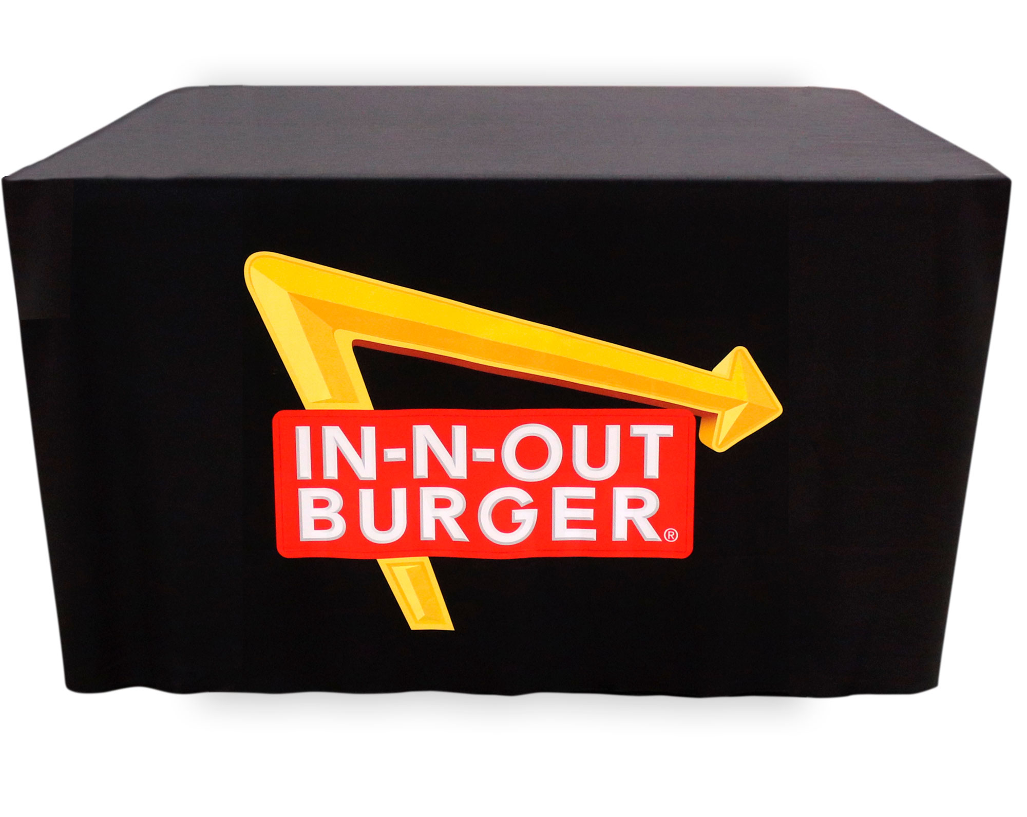 4' Fitted Tablecloth - CLOSED BACK