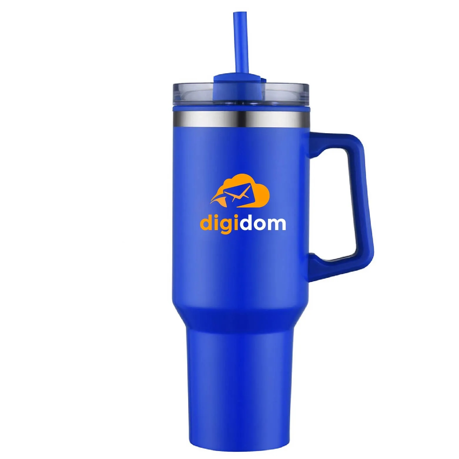 THE HIDRATOR - 40 oz. S/S TRAVEL MUG WITH HANDLE AND STRAW 40