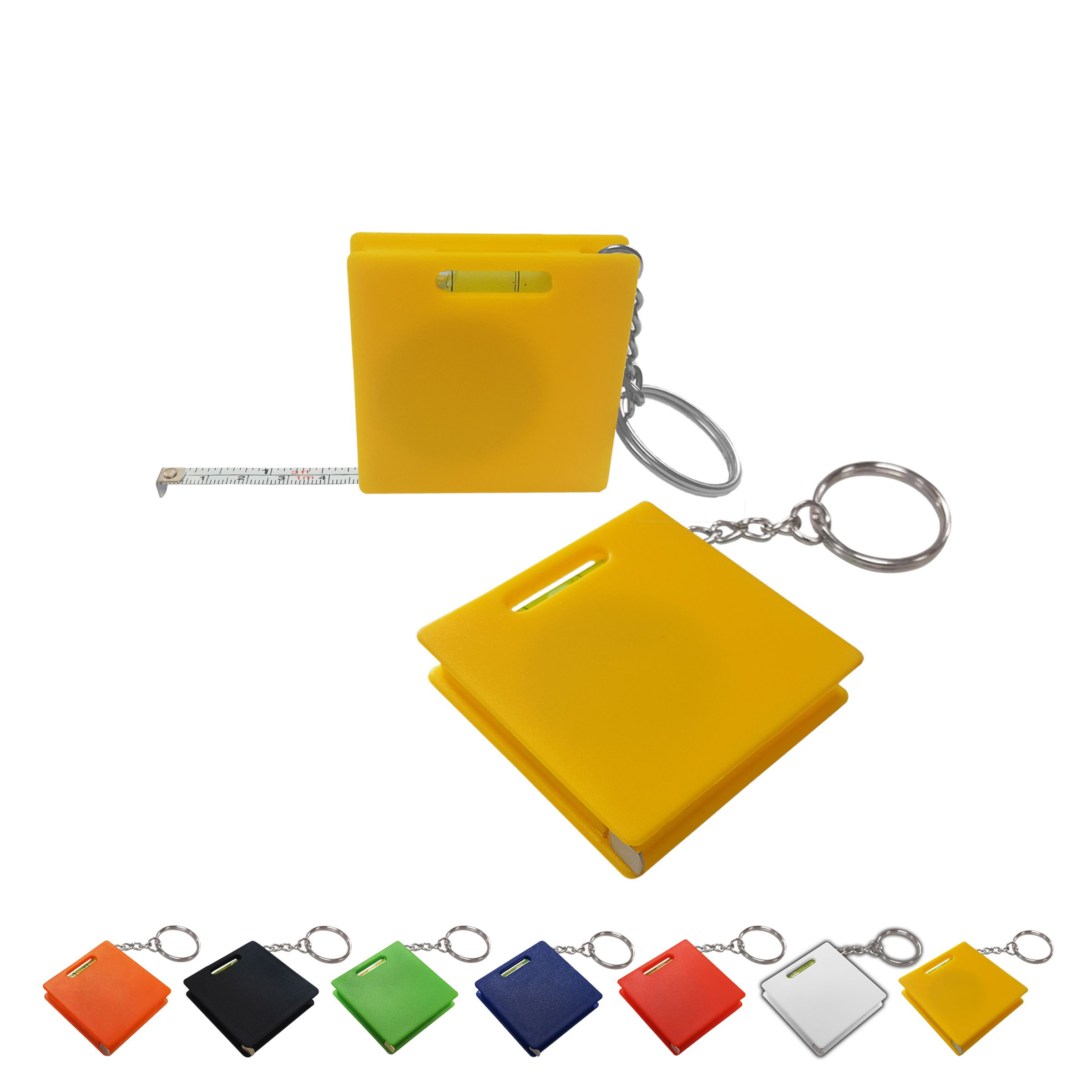 Measuring Tape Keychain With Level - Measures 1 Meter or 39 inches 19