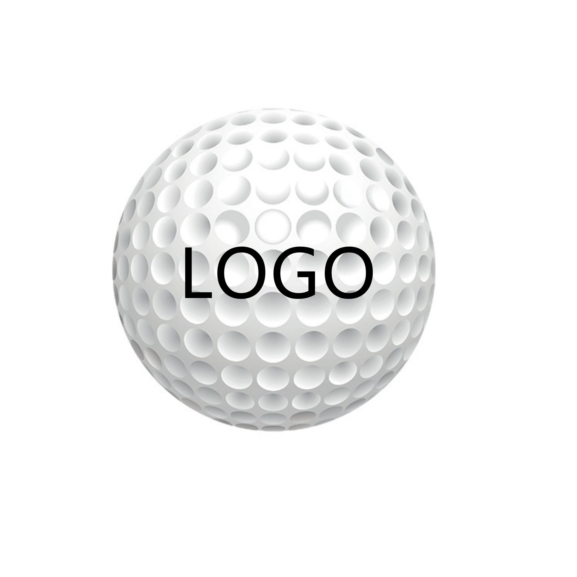 Golf Double-Layer Blank Practice Ball 2