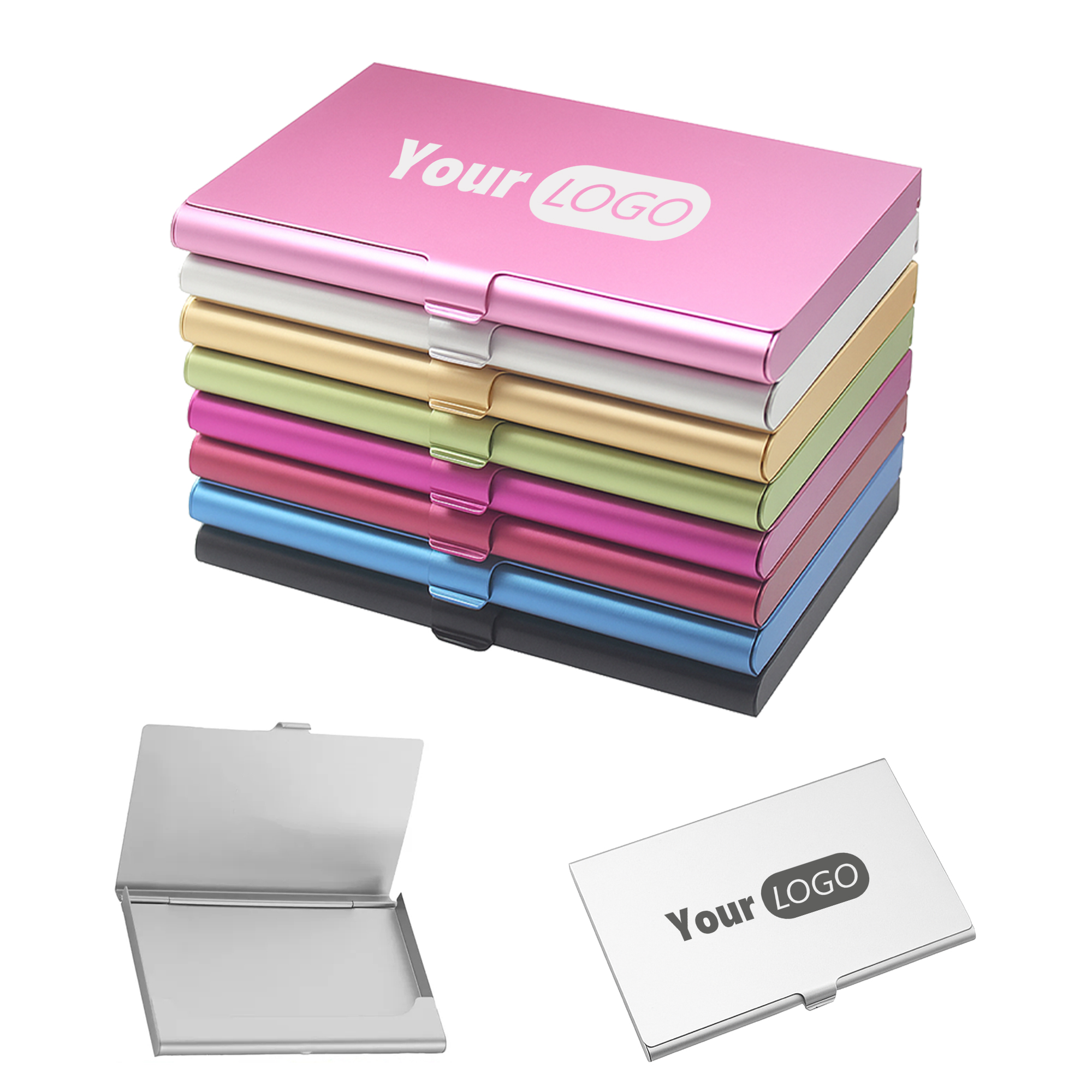 Metal Business Card Holder Case