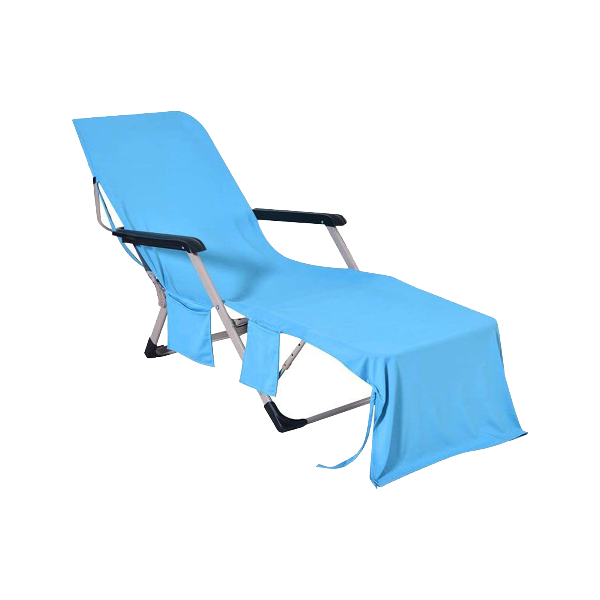 Polyester Durable Beach Lounge Towel Cover ?C Perfect For Relaxing 7