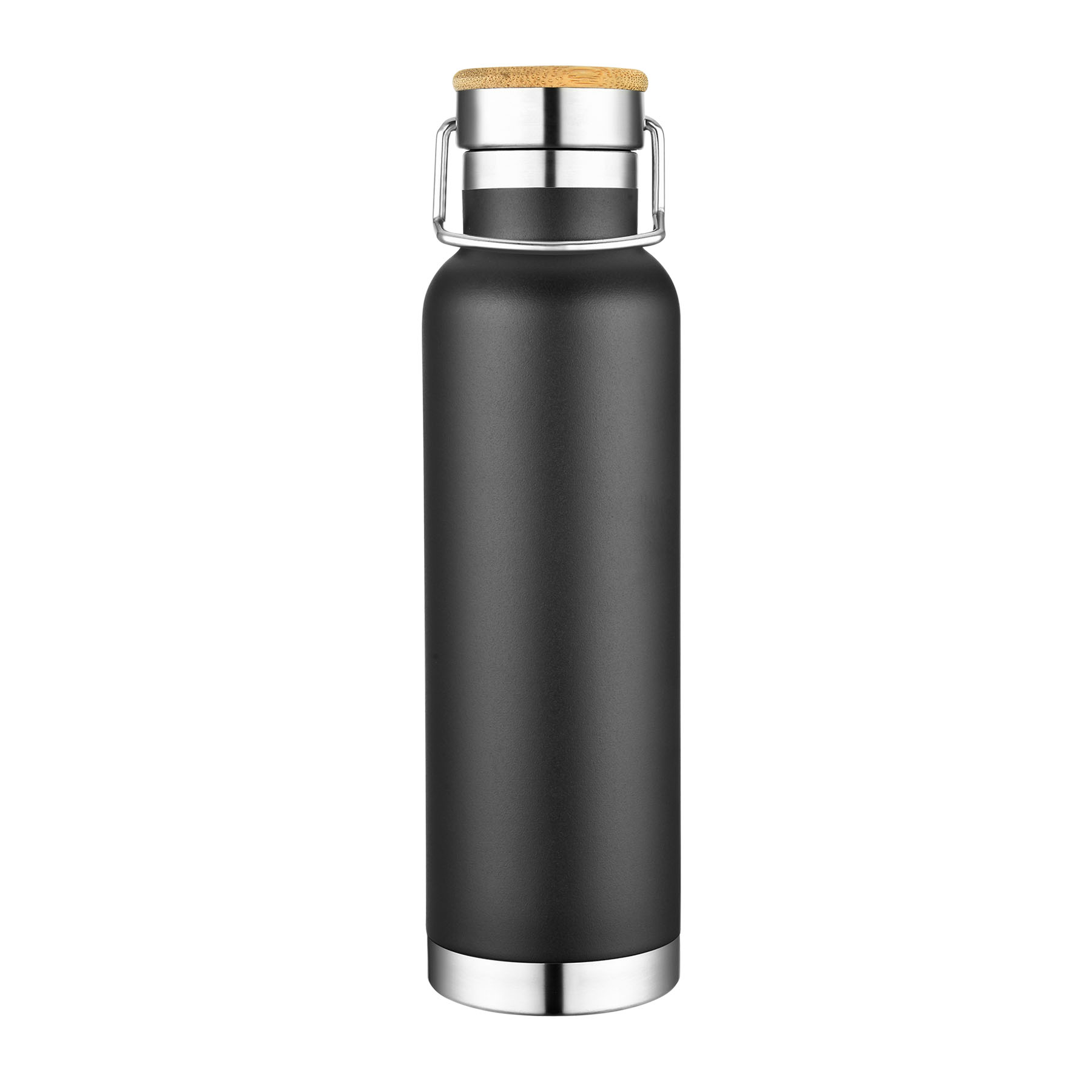20oz. Double Wall SS Vacuum Tumbler with bamboo lid 19