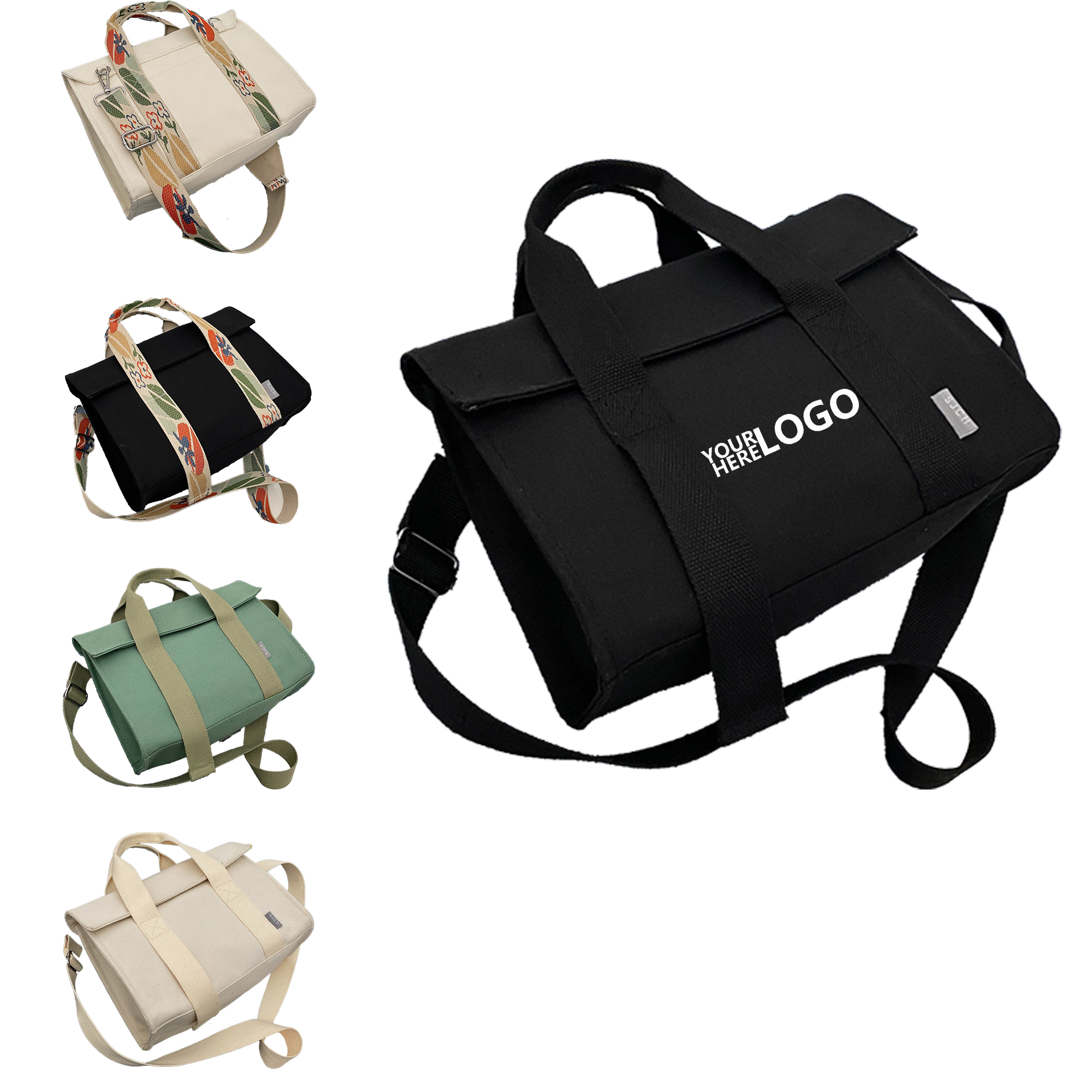 Cloth Material Shoulder Bag 3