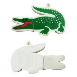 Curved Alligator USB Flash Drive (4GB)