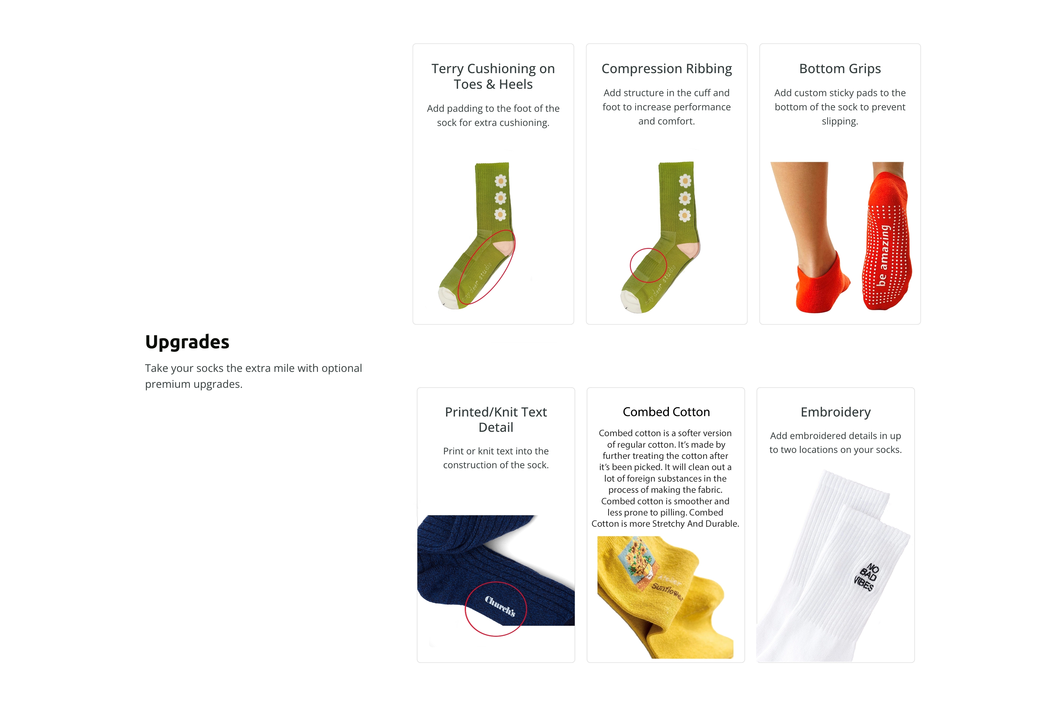 High Performance Custom Crew Sport Socks- Factory Direct 22