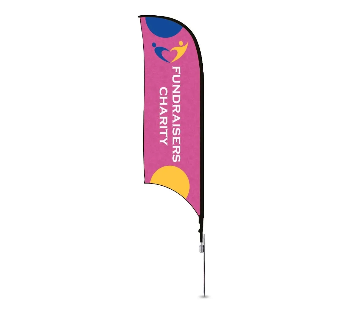Concave Flags, Double Sided package (2.03ft x 8.91ft) 10