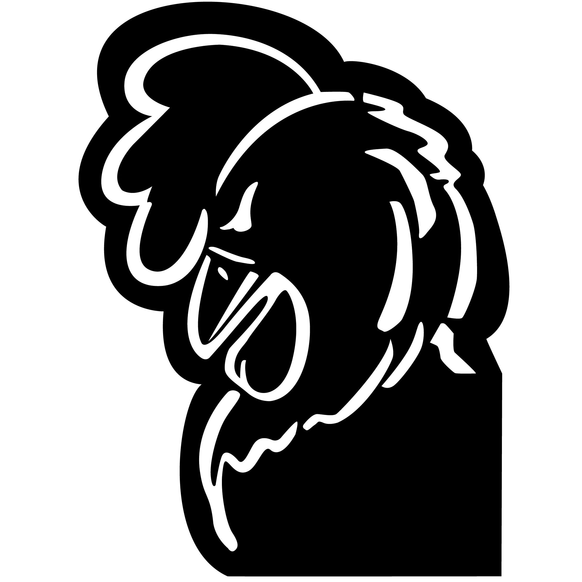 Foam Rooster Mitt 74