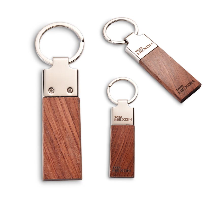 ECO Friendly Wooden Keychain