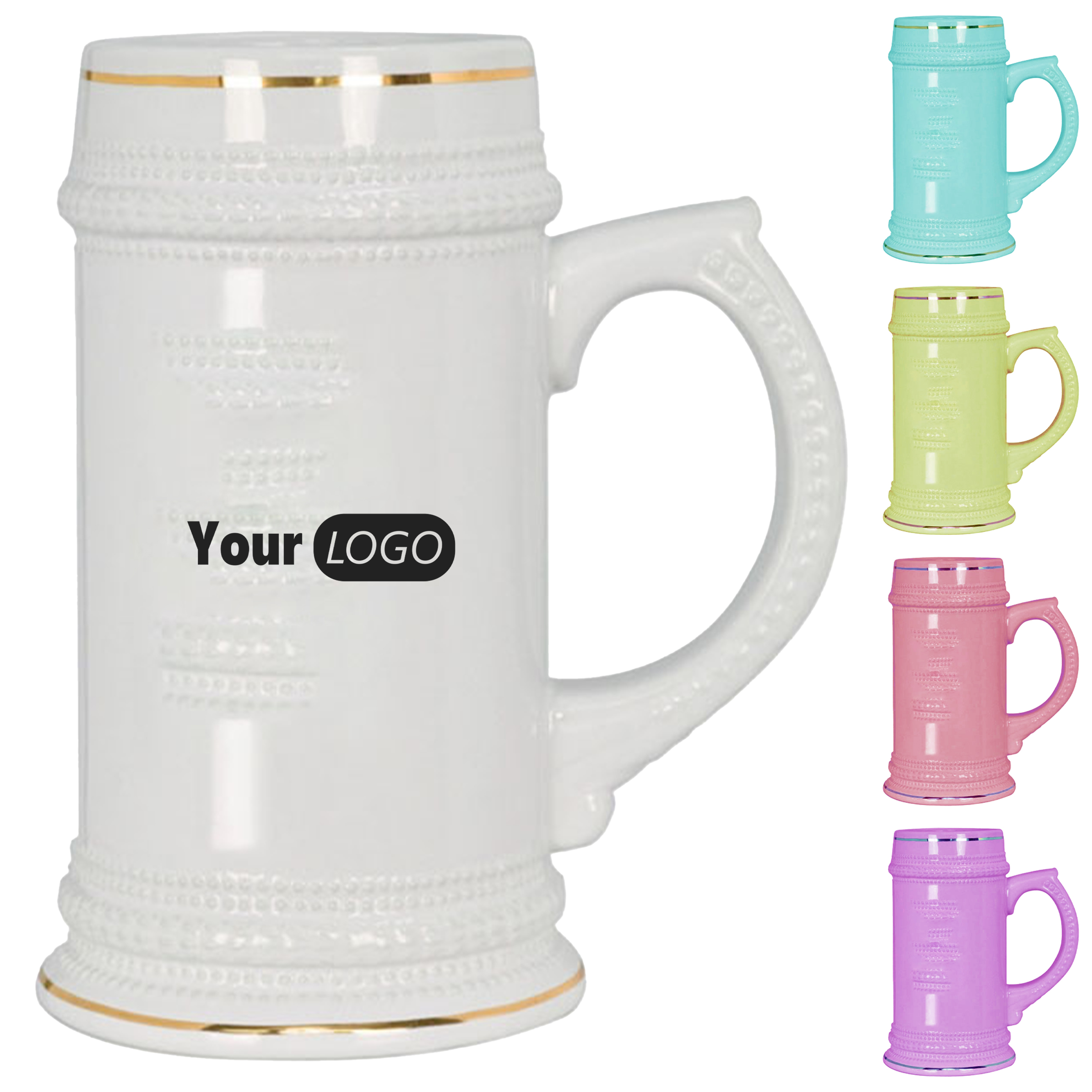 Ceramic Opulent Ceramic Beer Stein