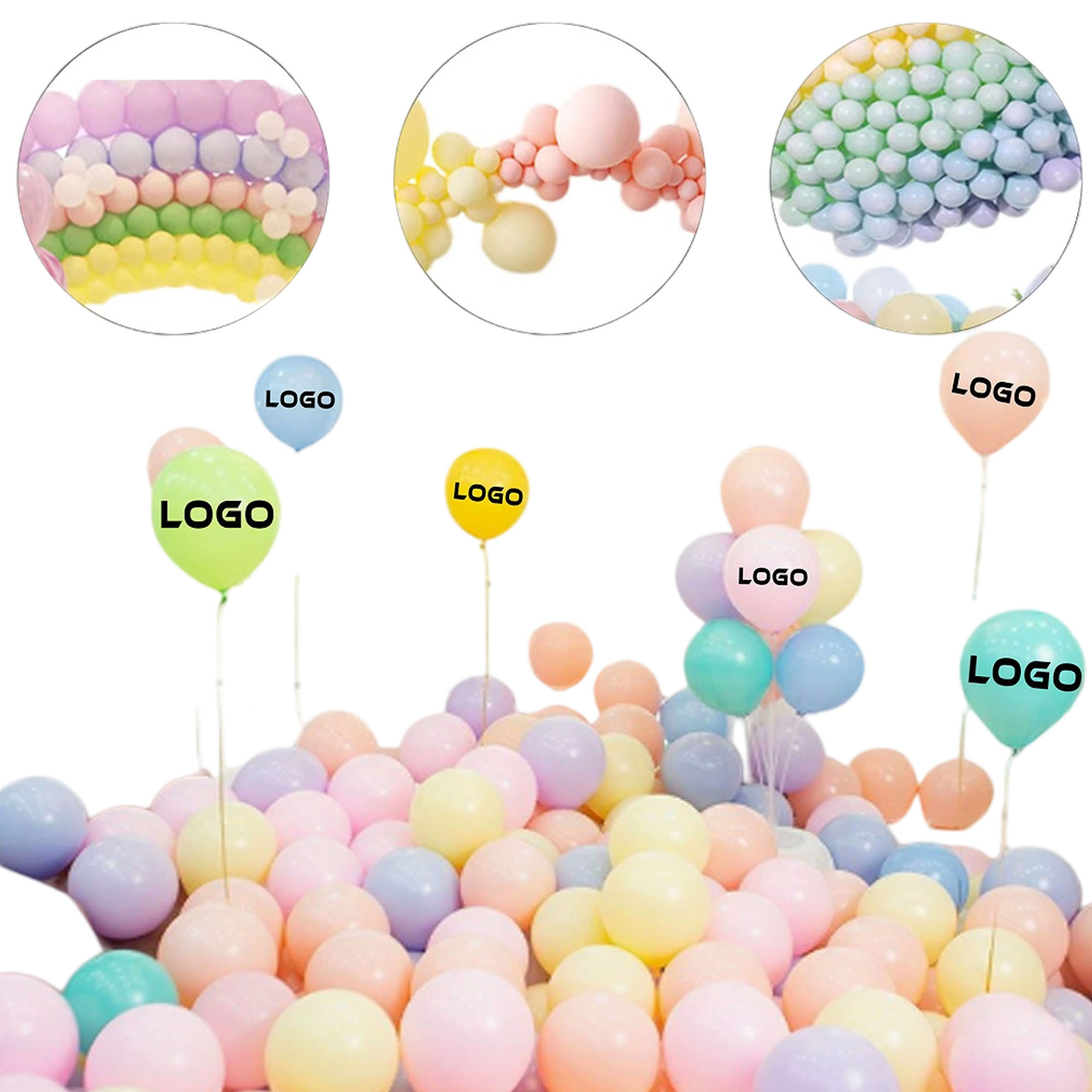 Custom Macaron Balloons 2