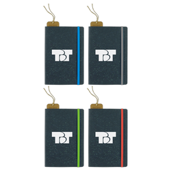 Recycled Bonded Leather Softcover Notebook