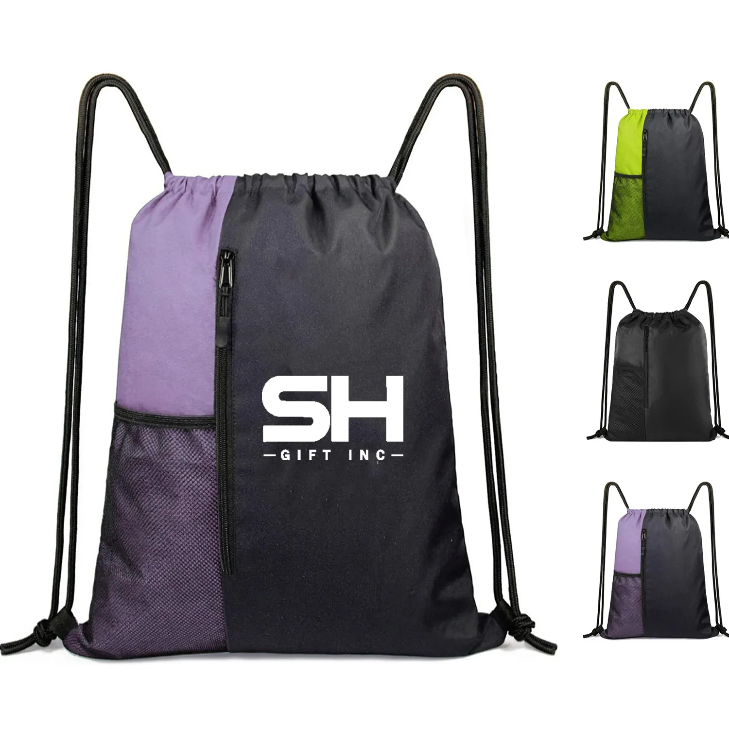 Sports Drawstring Backpack Bag