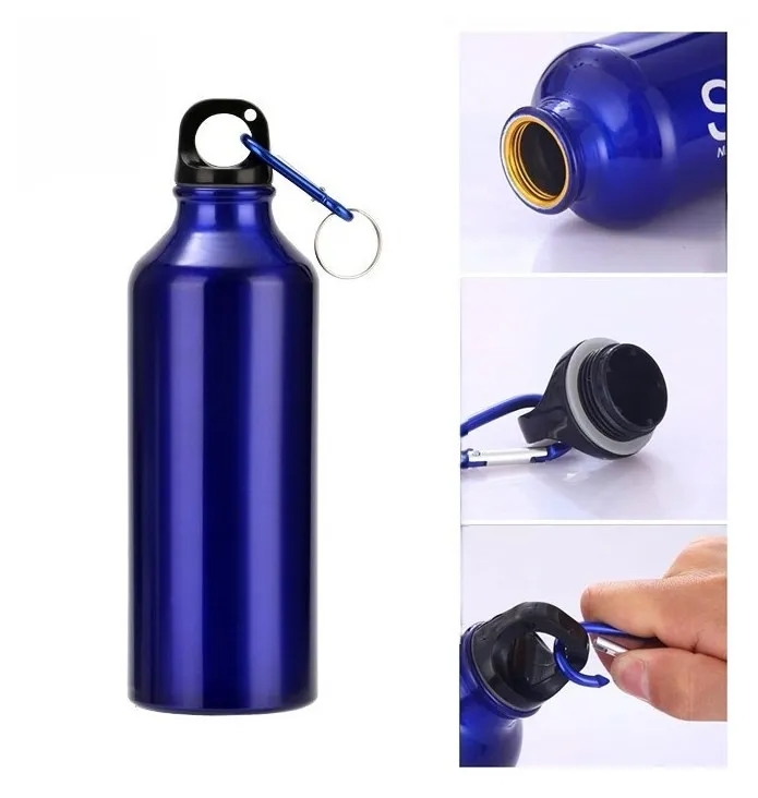 Silver Stainless Steel Water Bottles