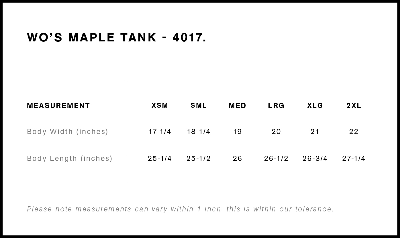 Wo's Maple Tank | 4017 39
