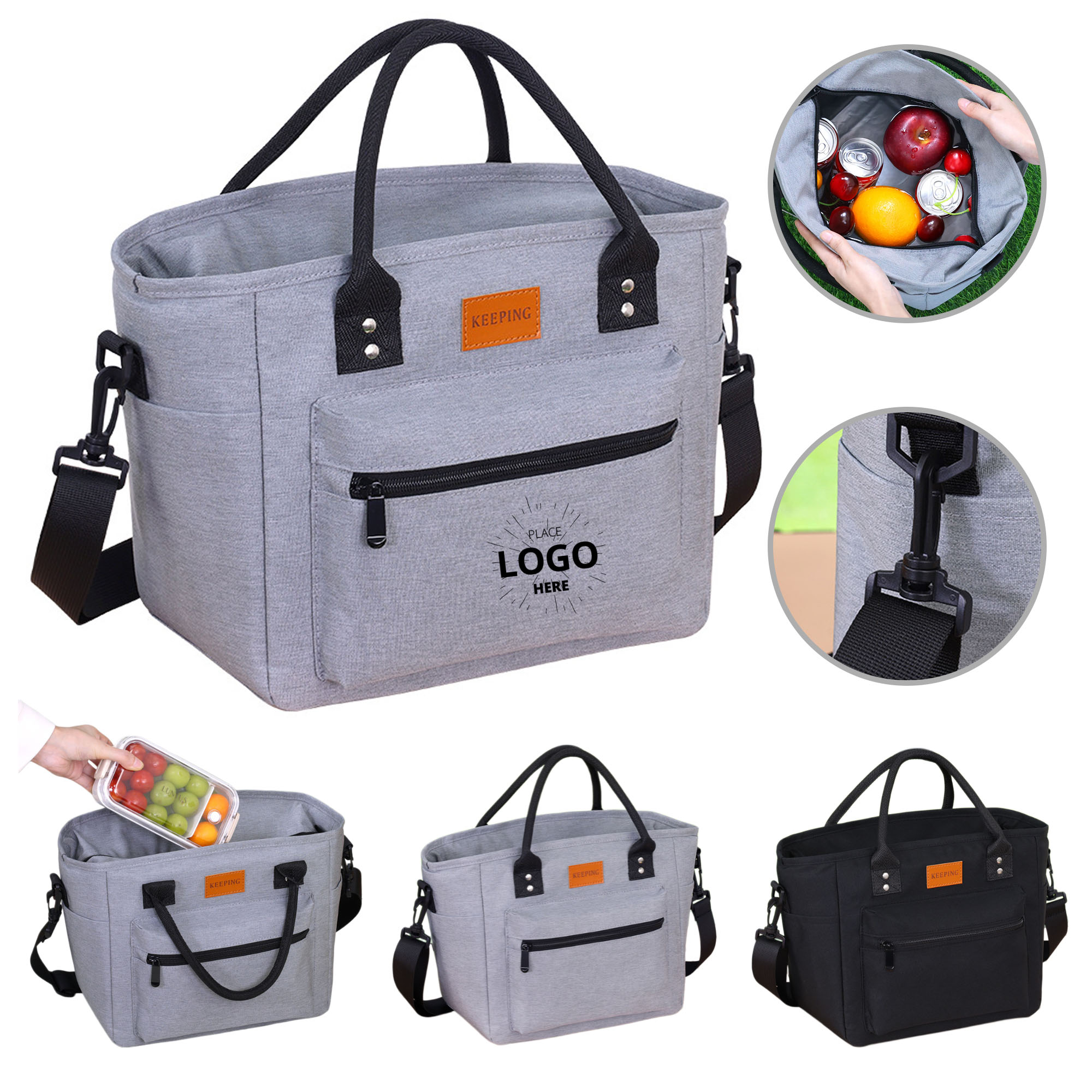 Reusable Insulated Lunch Cooler Bags Box