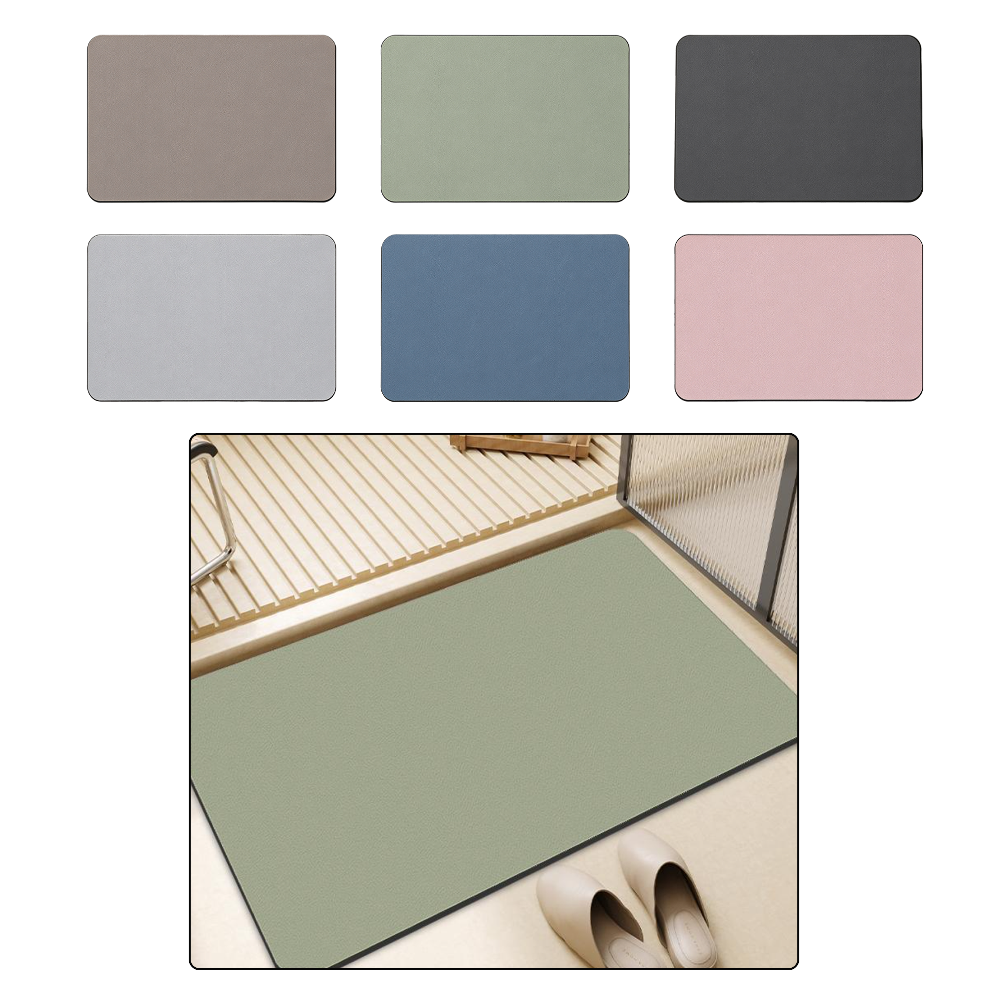 Bathroom Non-Slip Floor Mat 1