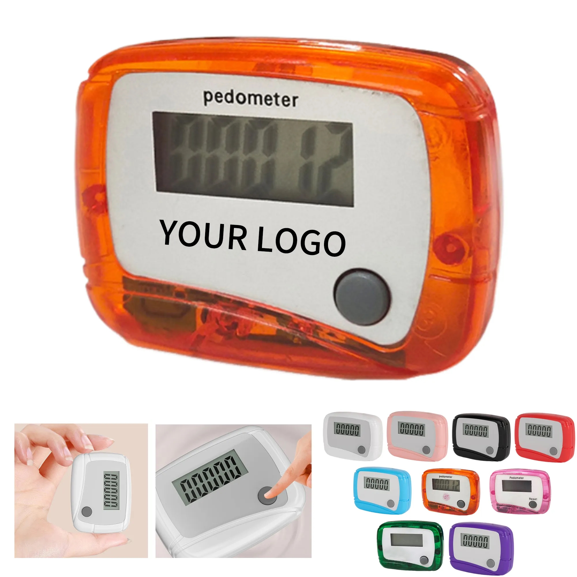 Compact Plastic Fitness Pedometer 26