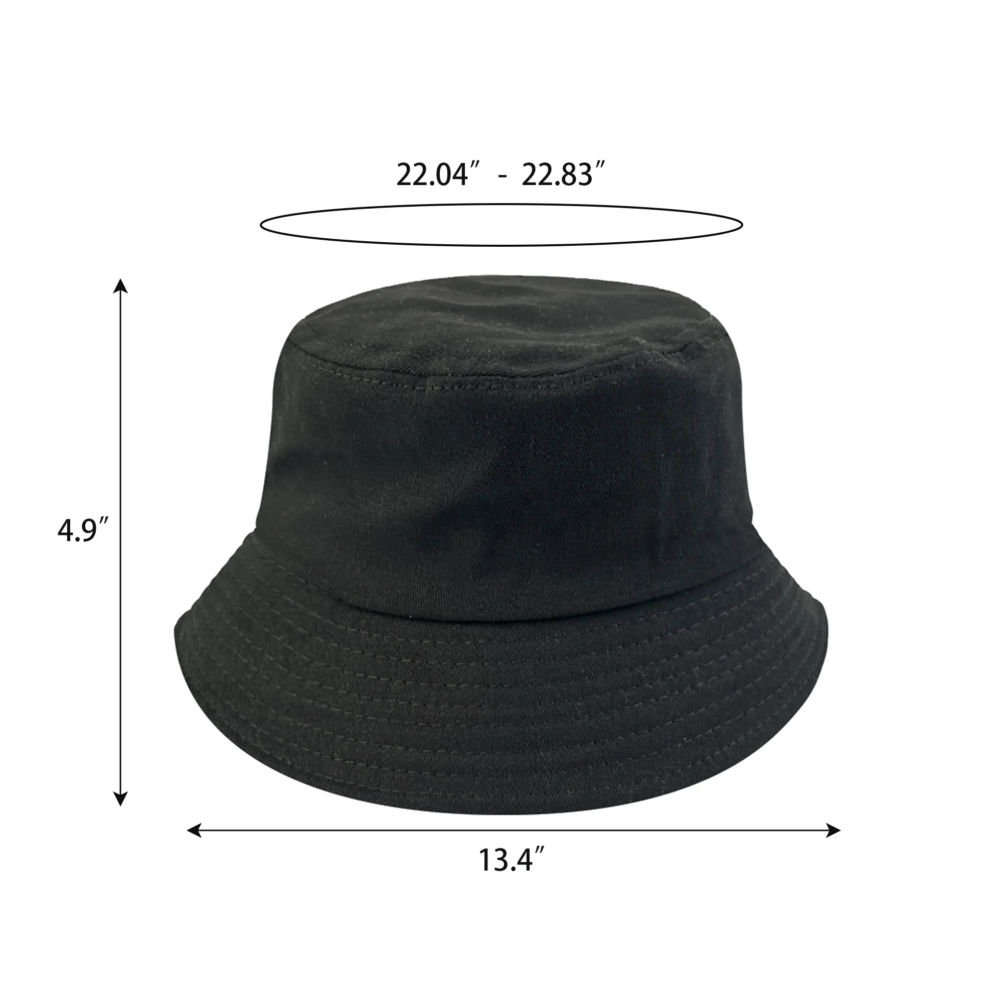 Folding Cotton Unisex Beach Outdoor Fisherman Hat 15