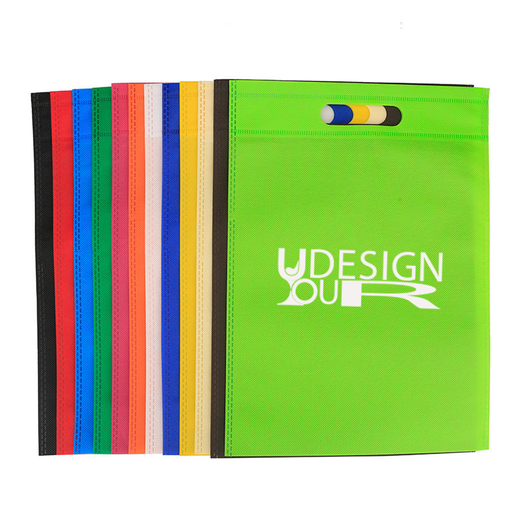 Non Woven Fabric Die Cut Shopping Bags 6