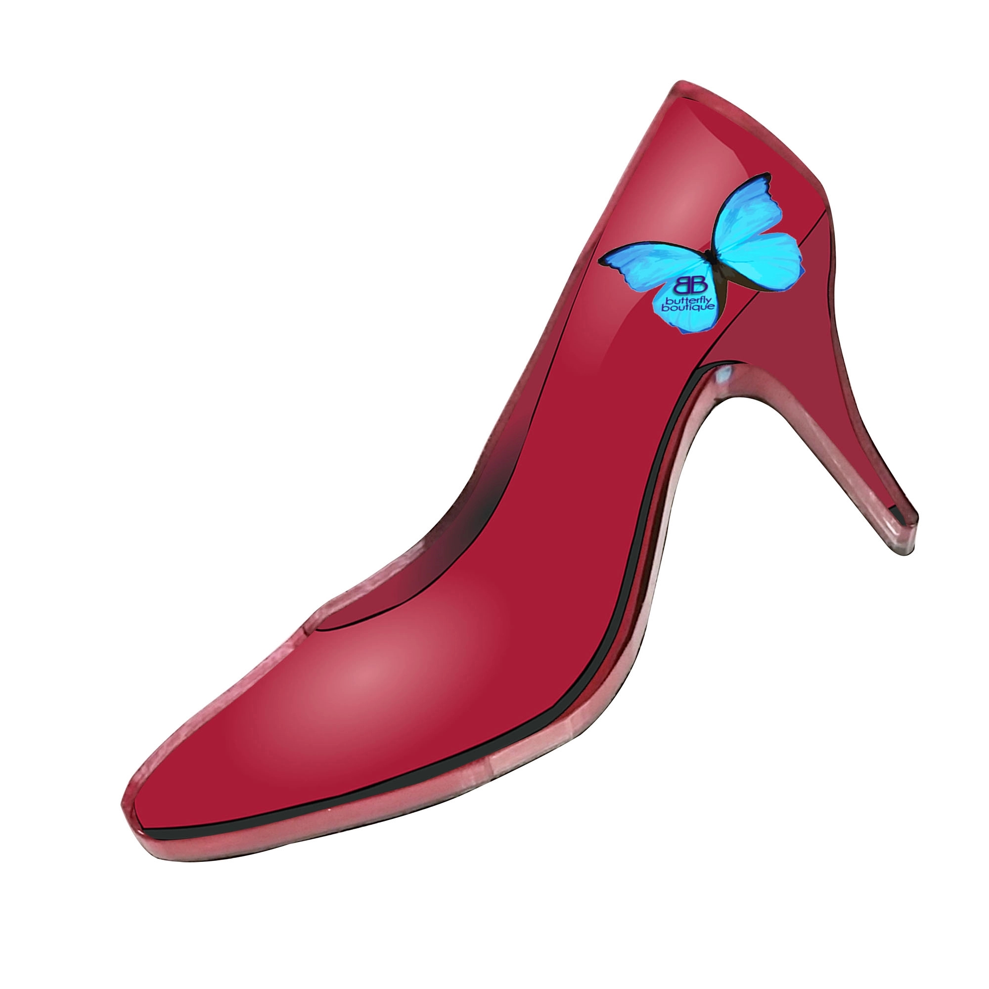 1/4" Acrylic High Heel Magnet 4