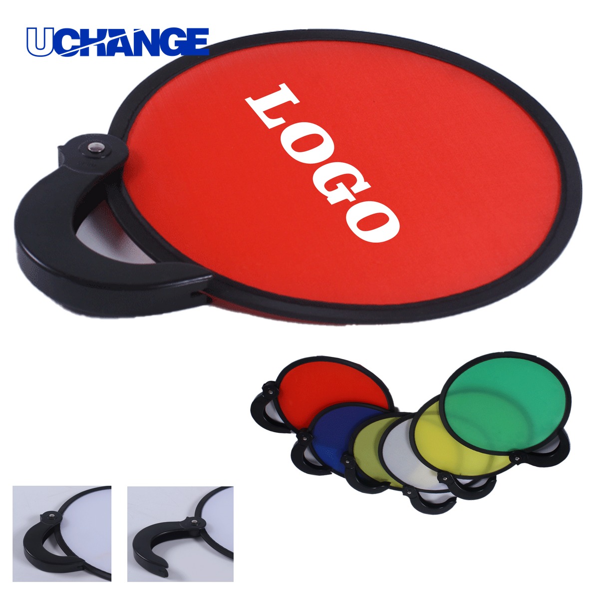 Nylon Pop Up Folding Fan Flying Disc