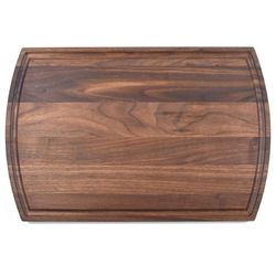 10 1/2" x 16" x 3/4" Walnut Cutting Board with Juice Groove - Thumbnail 3