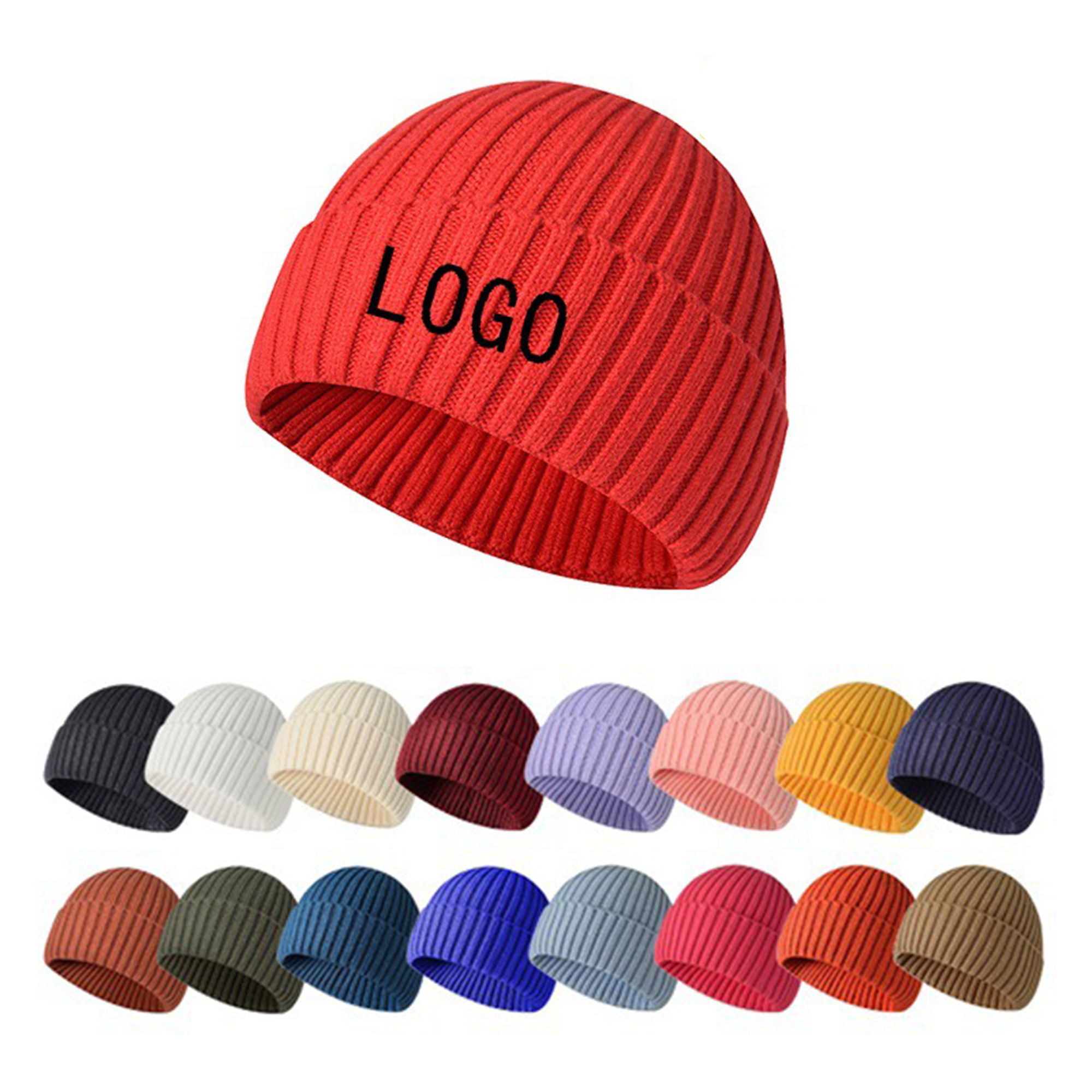 Ribbed Winter Warm Beanie