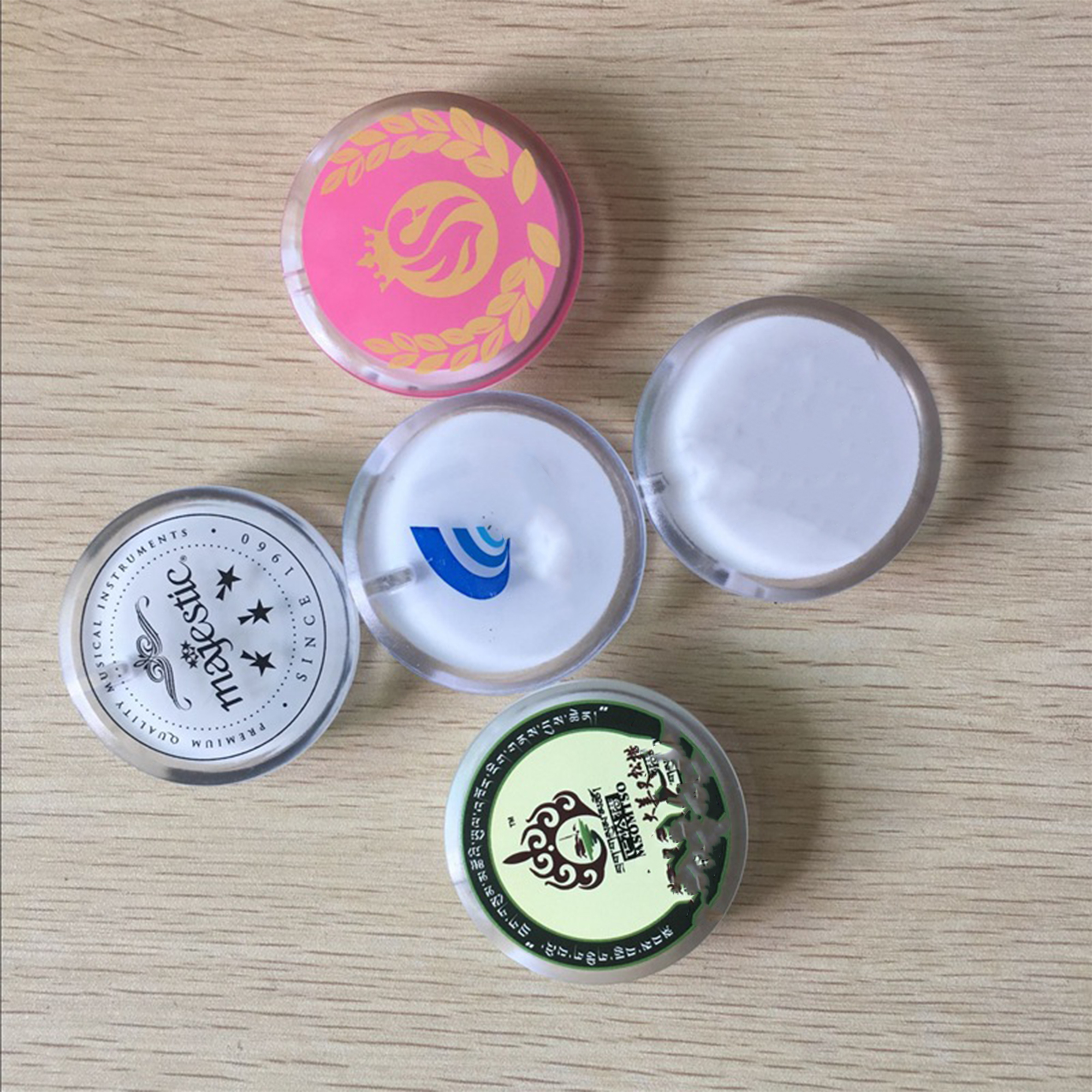 Custom LED Magnetic Badge with Flashing Light 8