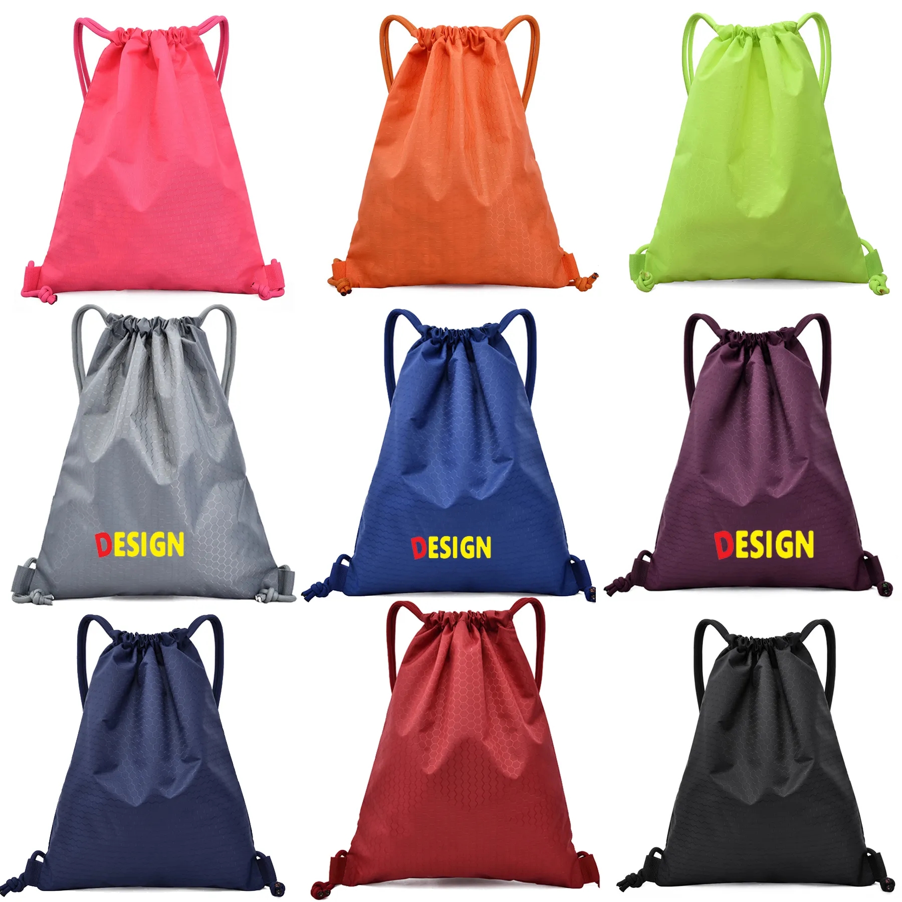 Drawstring Backpack Bag