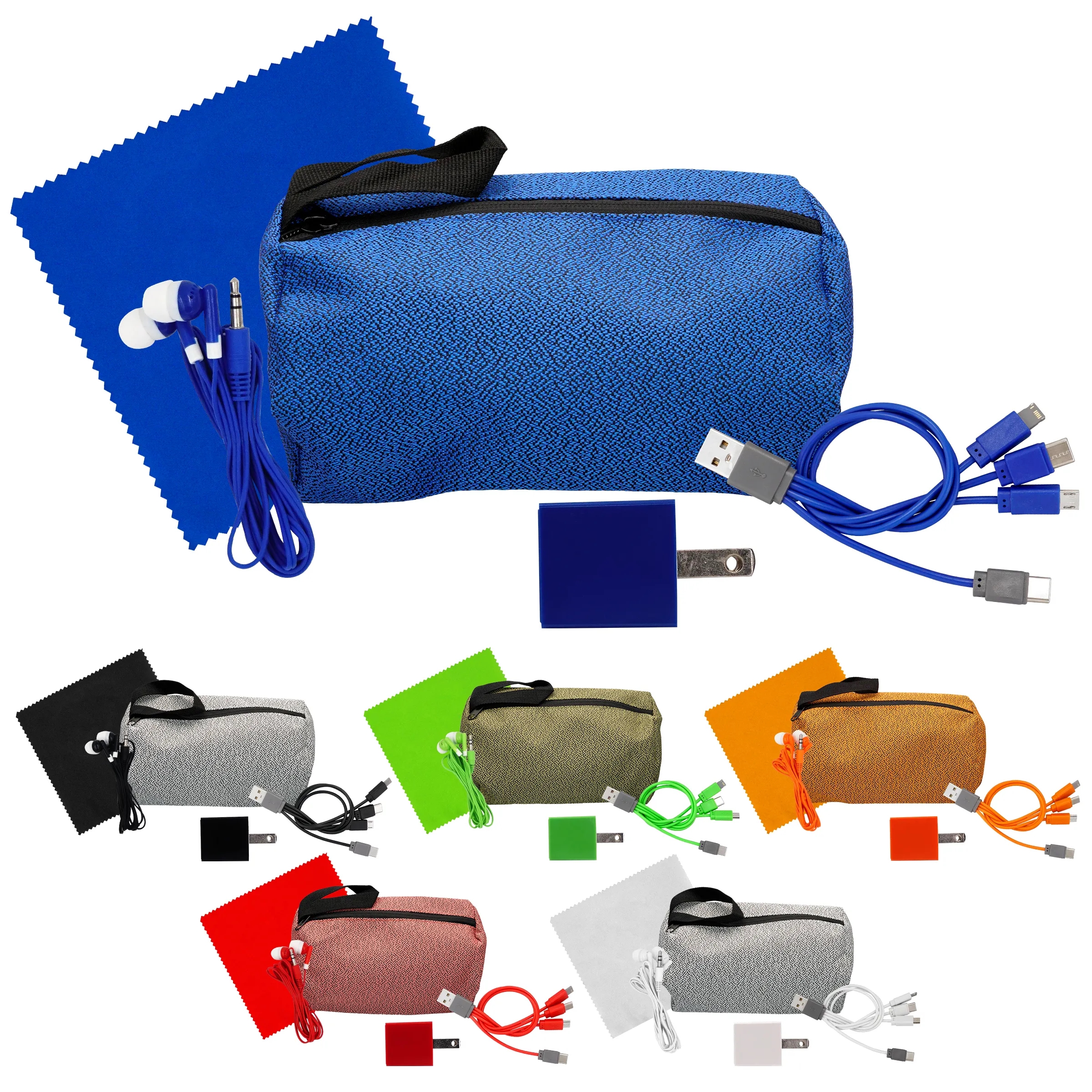 Speck Charging Ear Bud and Cloth Travel Set 5