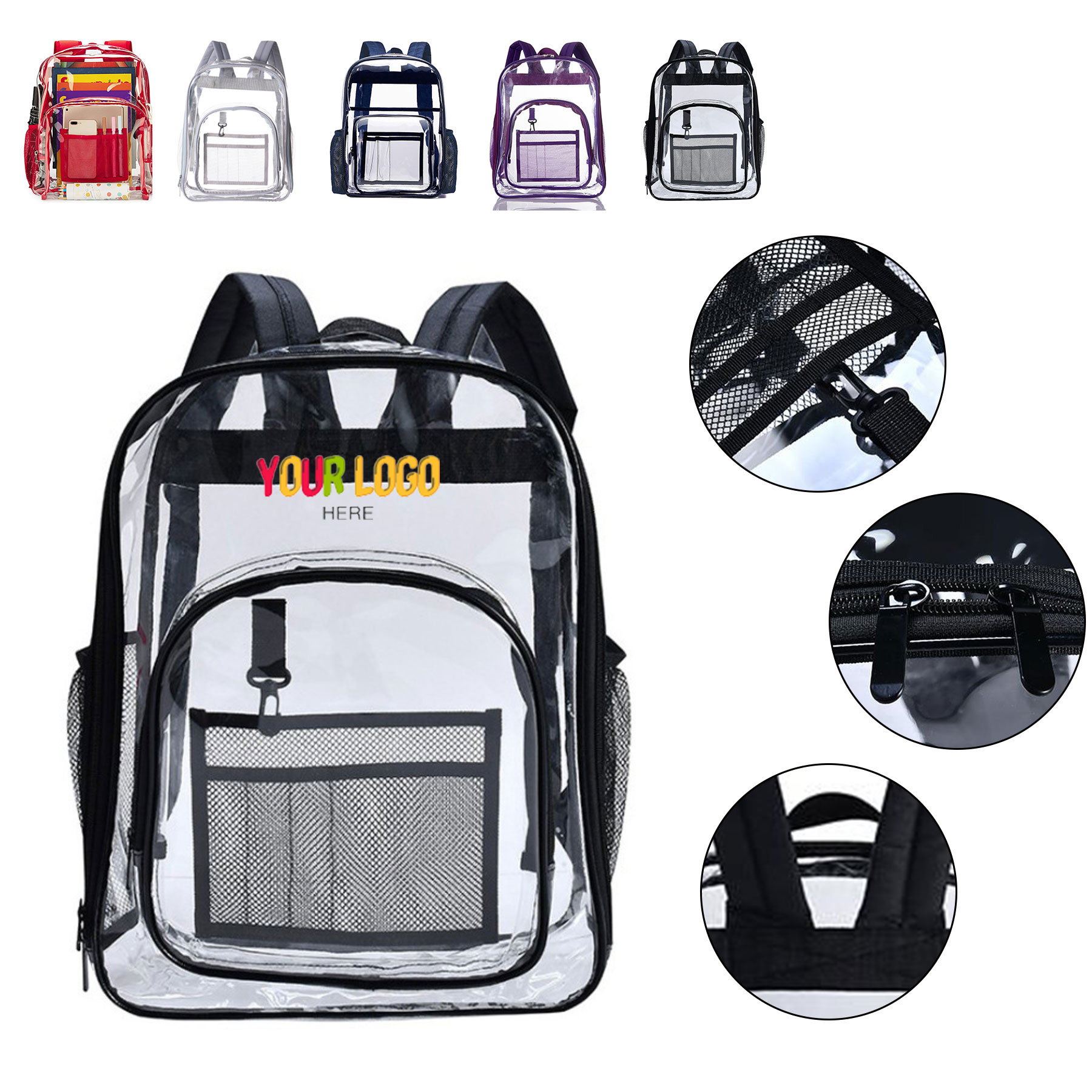 Clear Backpack 3