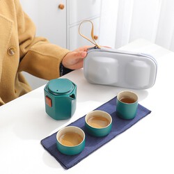 Ceramic Portable Travel Tea Set