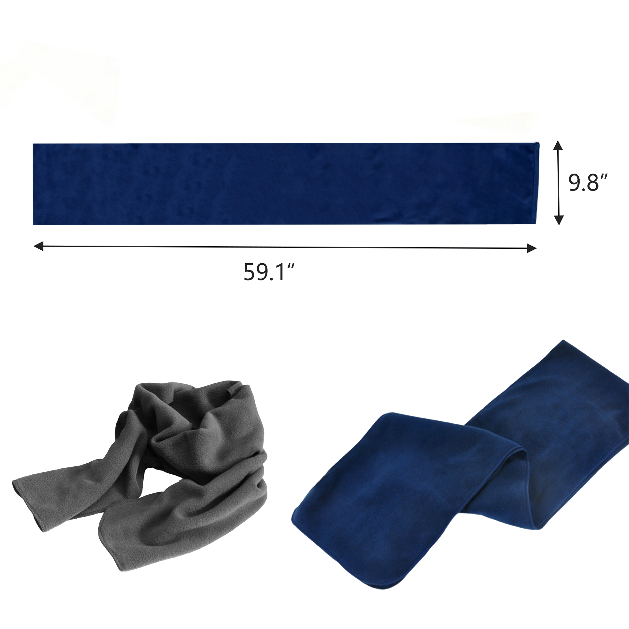 Outdoor Windproof Warm Fleece Scarf 6