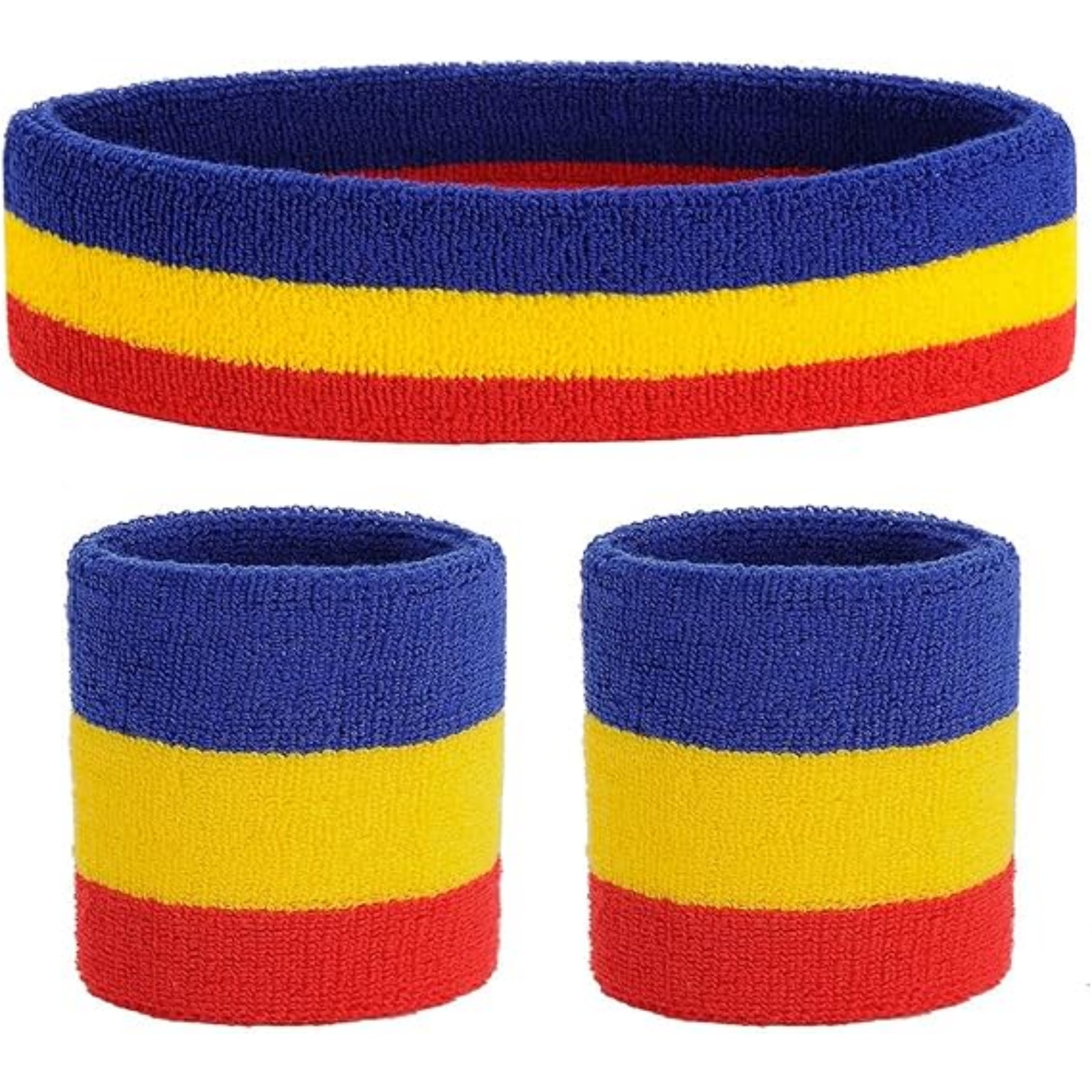 Sweatbands Exercise Eadband Wristband Set 77