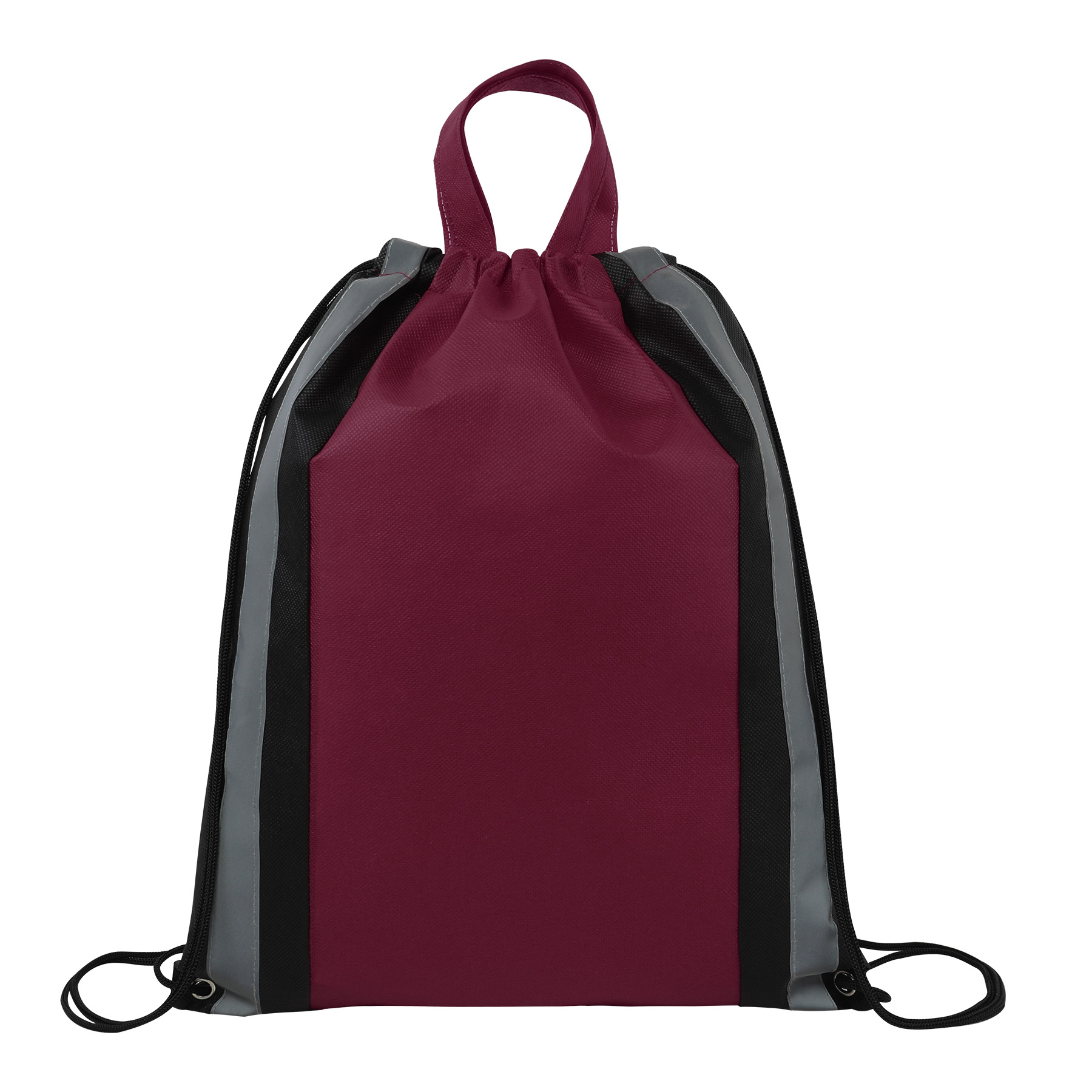 Small Reflective Non-Woven Drawstring Bag 26