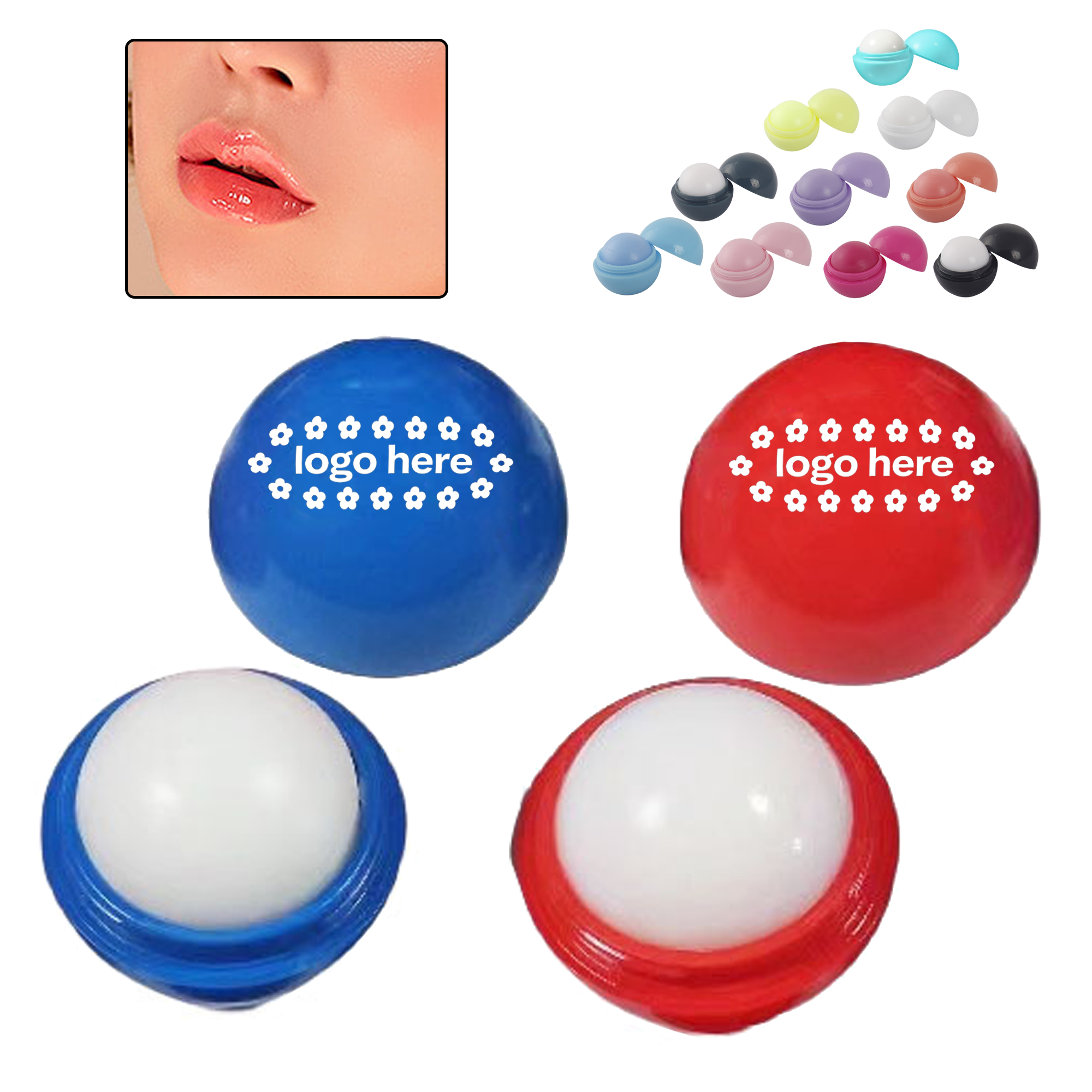 Personalized Fruit Lip Balm