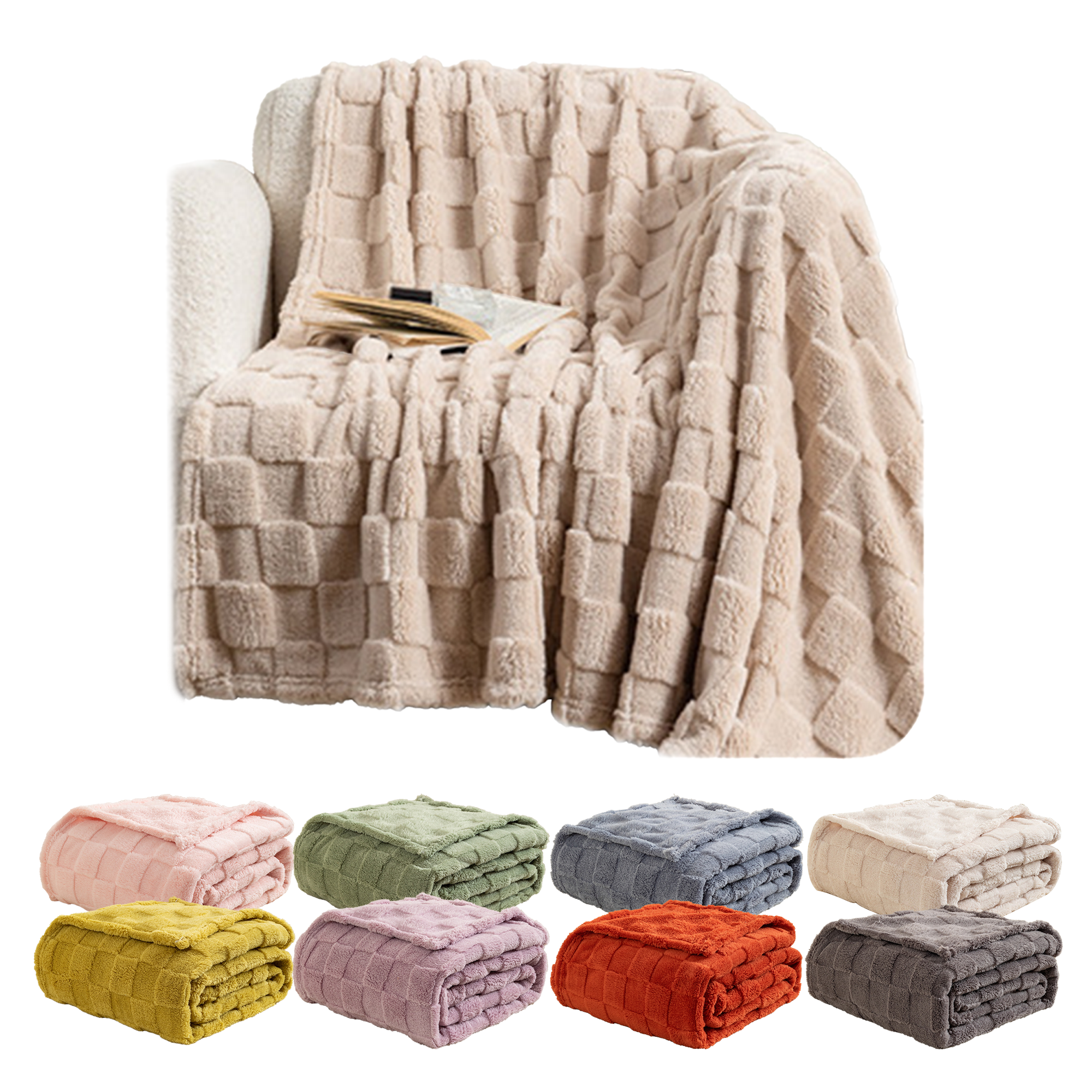 Soft Fleece Throw Blanket 4